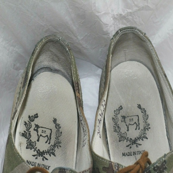 Mens Del Toro Mens Camo Fashion suede oxfords 13 main image 3